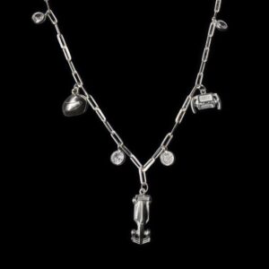 Racing Charm Necklace